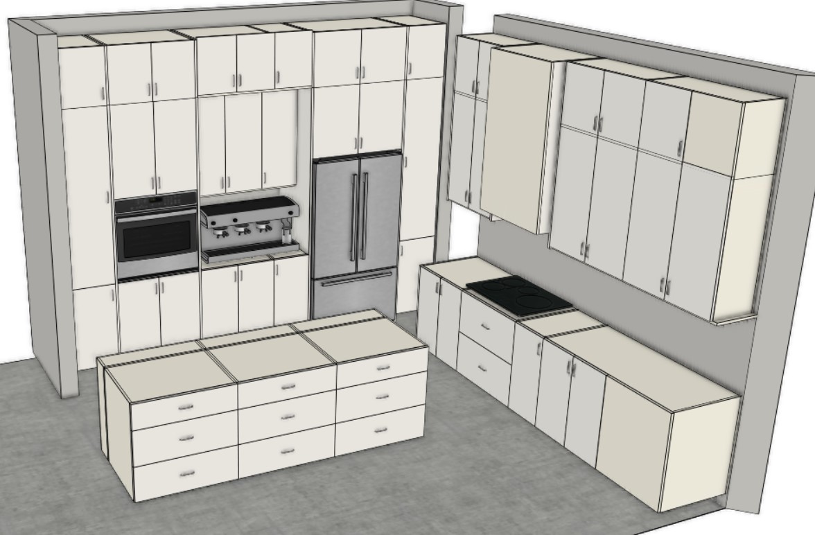 Online design for a kitchen